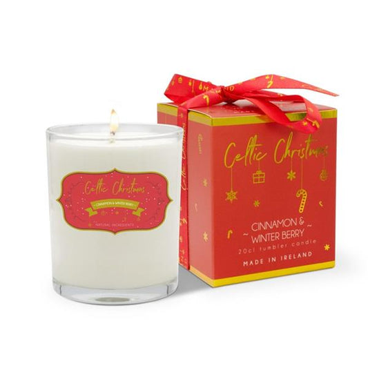 Celtic Candles 20cl Tumbler Cinnamon & Winter Berries