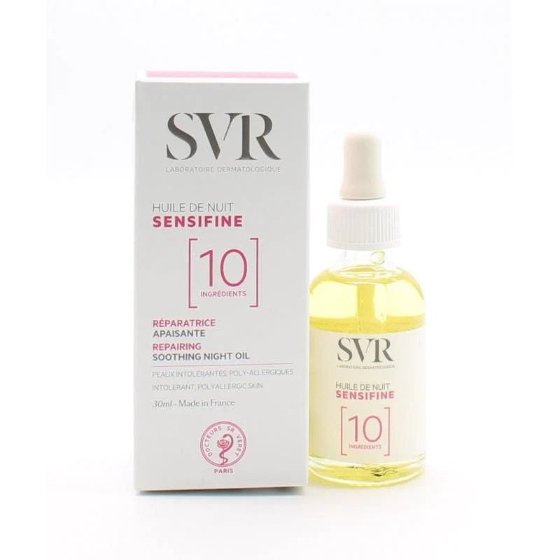 SVR 10 Soothing Night Face Oil 30ml