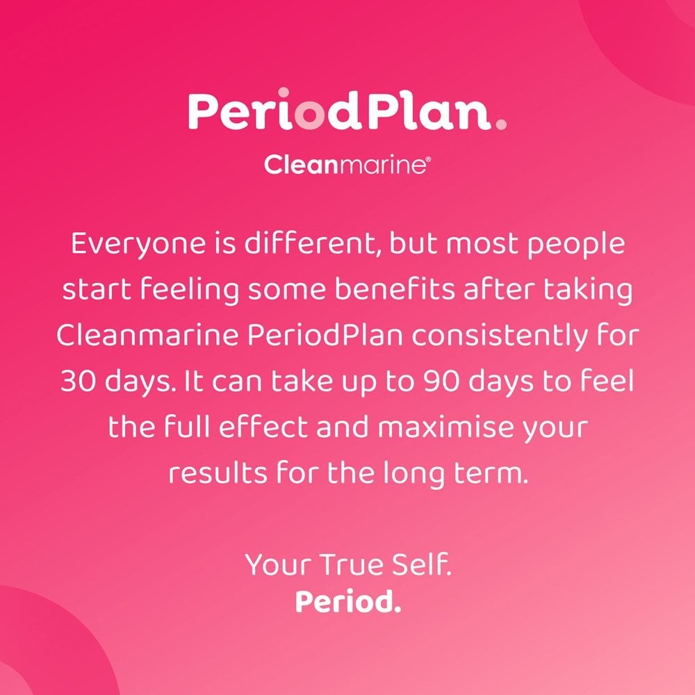 Cleanmarine Period Plan - 60 x 600mg Capsules