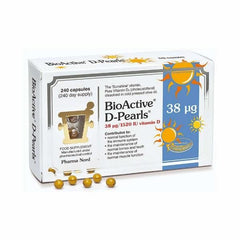 BioActive D-Pearls 38ug 1520iu Vitamin D Large 240 Pack
