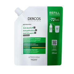 Vichy Dercos Anti Dandruff And Itchy Scalp Shampoo Dry Hair Refill 390Ml