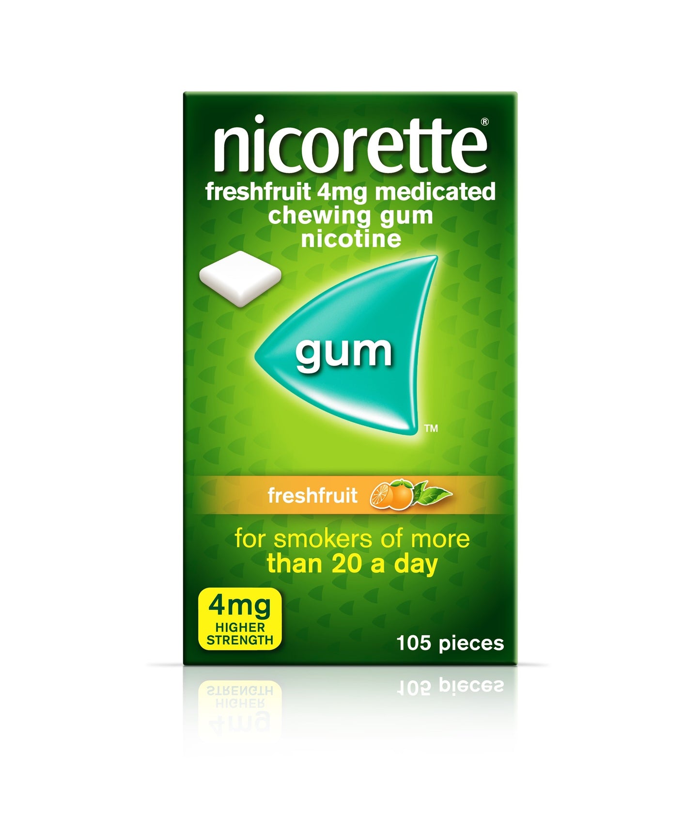 Nicorette Gum 4mg 105 Pieces
