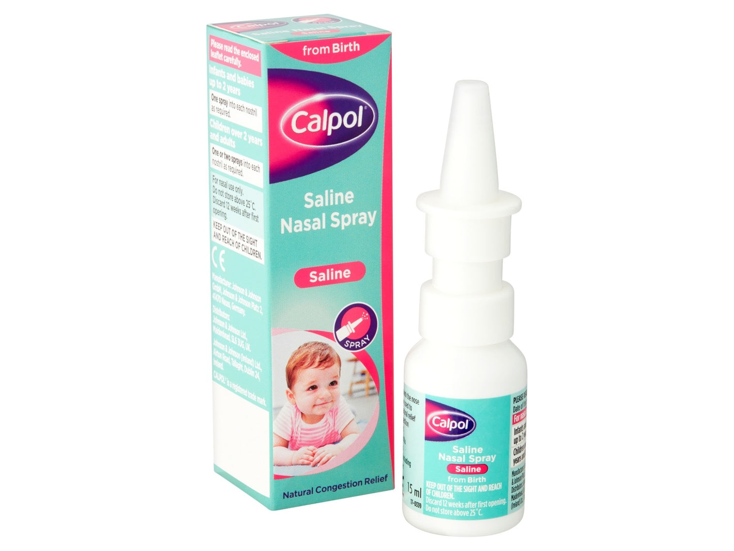 Calpol Soothe & Care Saline Nasal Spray
