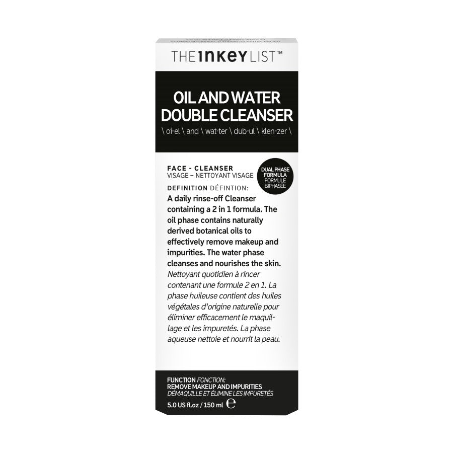 The Inkey List Oil & Water Double Cleanser