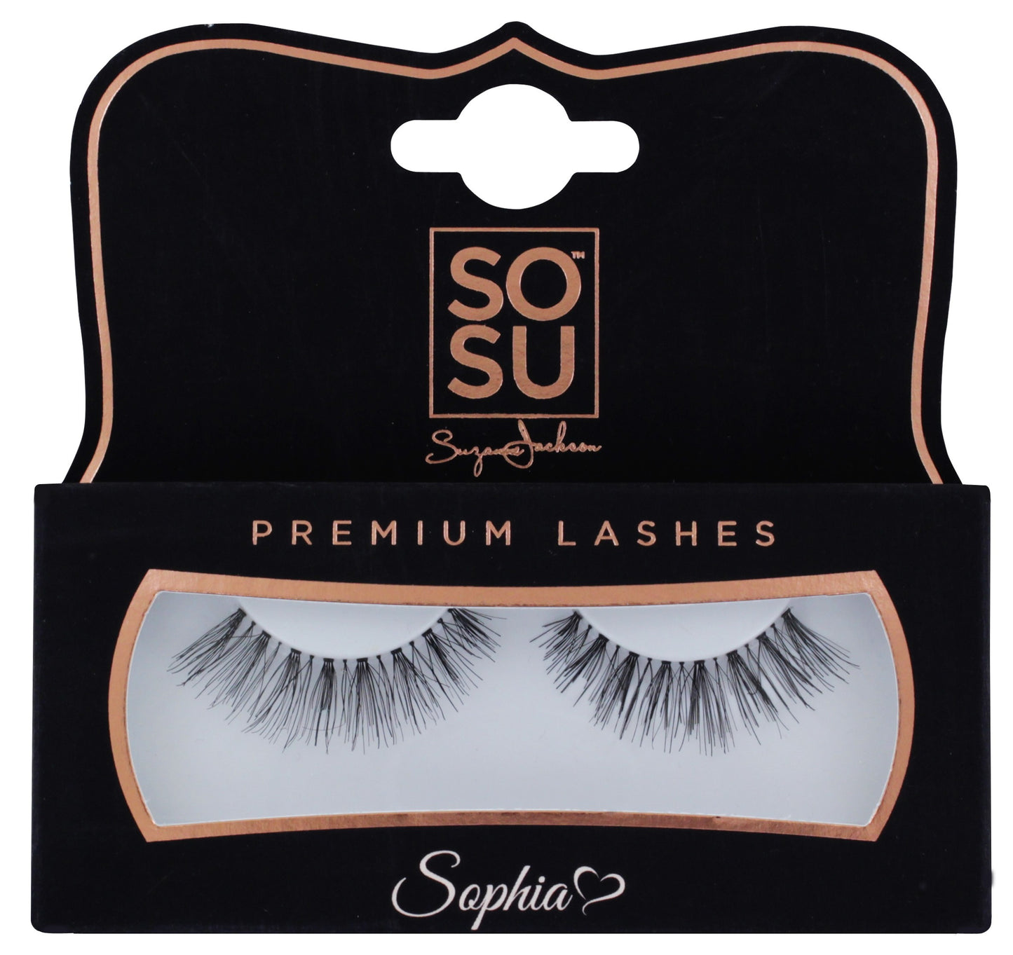 SoSu Sophia Eyelashes Black Box
