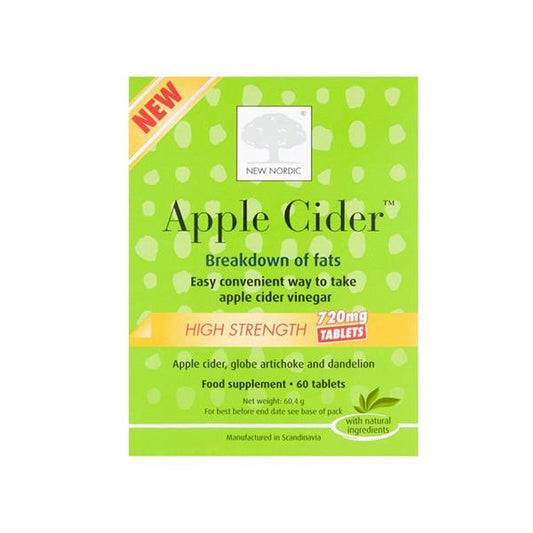 Apple Cider Vinegar High Strentght 720Mg Tablets