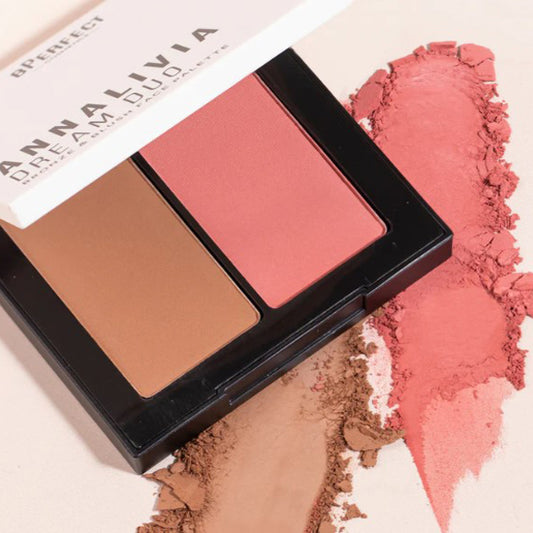 BPerfect Cosmetics X Annalivia Duo Bronzer & Blush Face Palette