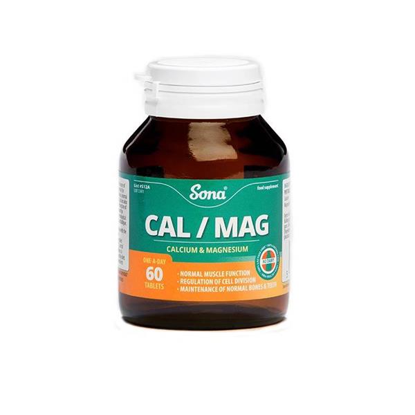Sona Cal/ Mag With Vitamin D 60 Tablets