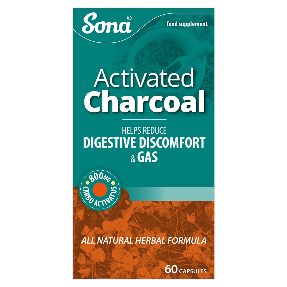 Sona Activated Charcoal Capsules