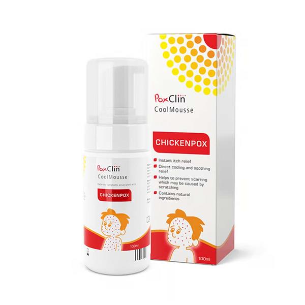 PoxClin Cool Mousse For Chickenpox 100ml
