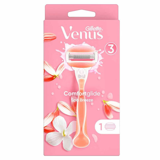 Gillette Venus Spa Breeze Razor and 3 Blades