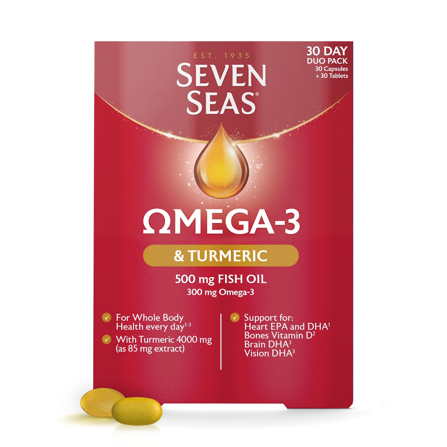 Seven Seas Omega 3 and Turmeric