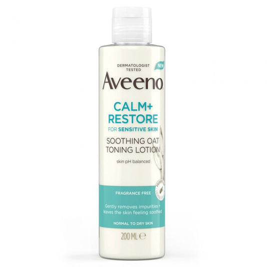 Aveeno Calm + Restore Soothing  Oat Toning Lotion
