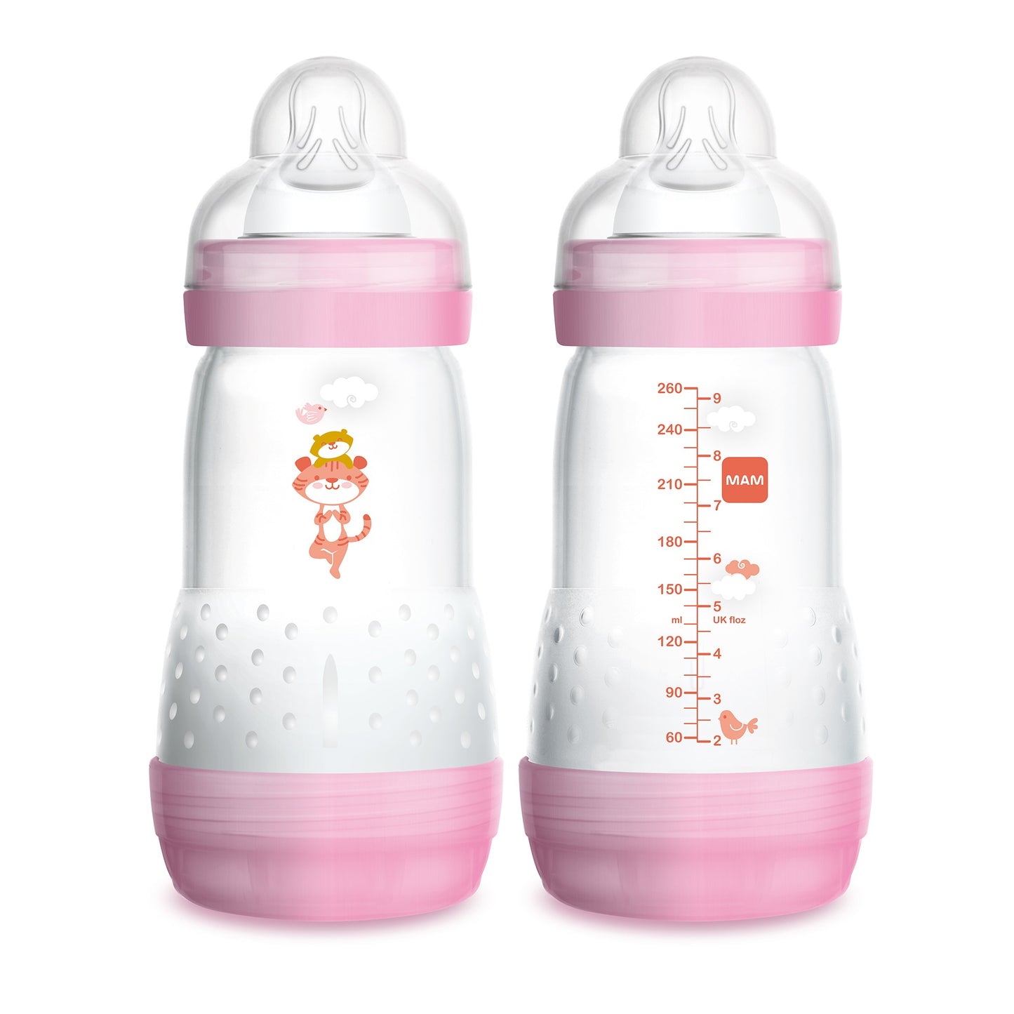Mam Easy Start Twin Pack 260ml Bottle