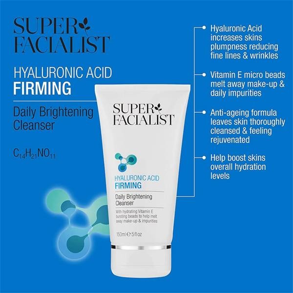 Super Facialist Hyaluronic Acid Firming cleanser