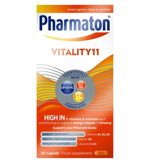 Pharmaton Vitality11 Caplets