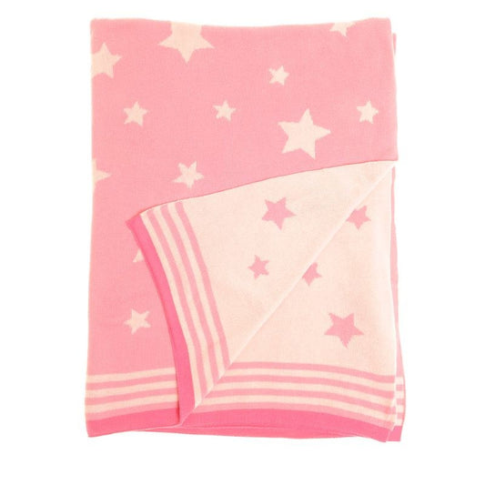 Ziggle Blanket Pink Star