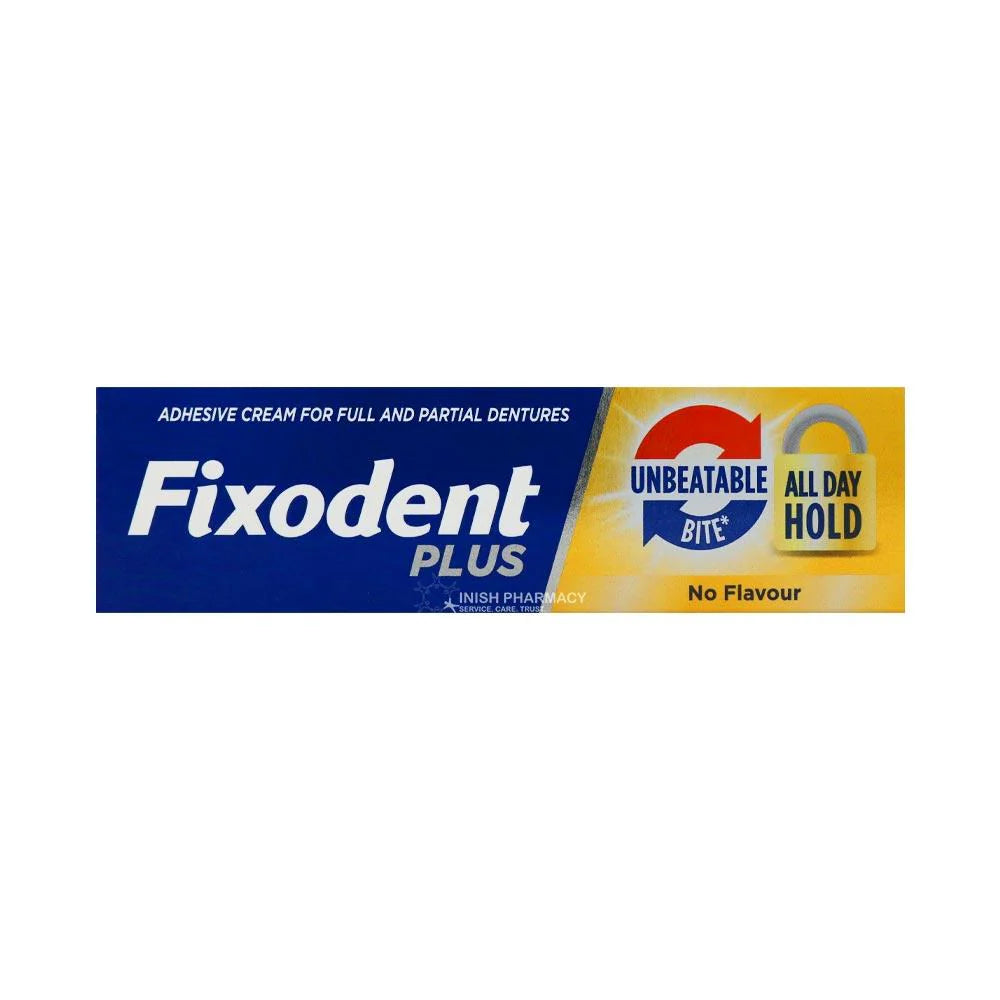 Fixodent Plus Unbeatable Bite All Day Hold No Flavour