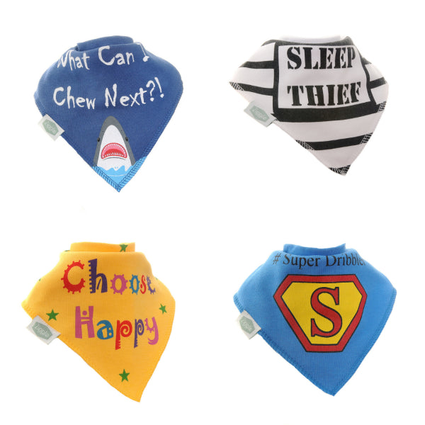 Ziggle Bandana Bibs Boys