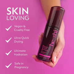 He-Shi Rapid 1 Hour Mousse Medium to Dark 150ml