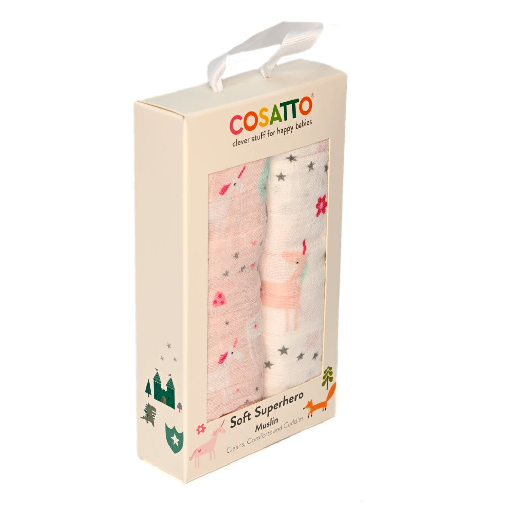 Cosatto Unicorn Muslins Duo