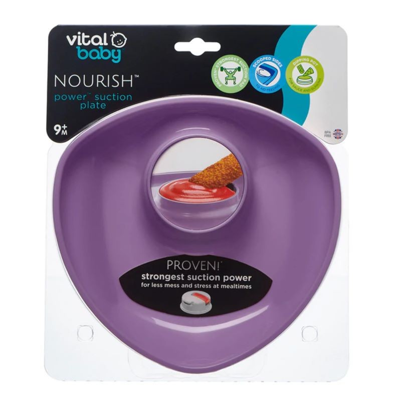 Vital Baby Nourish Power Suction Plate