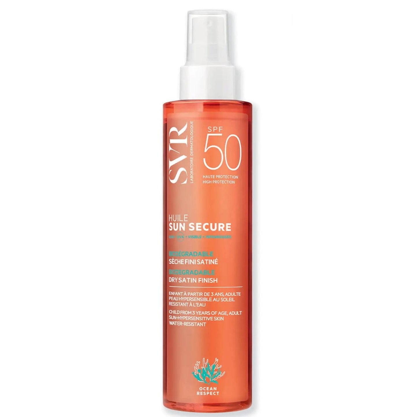 SVR Sun Secure Dry Oil SPF50