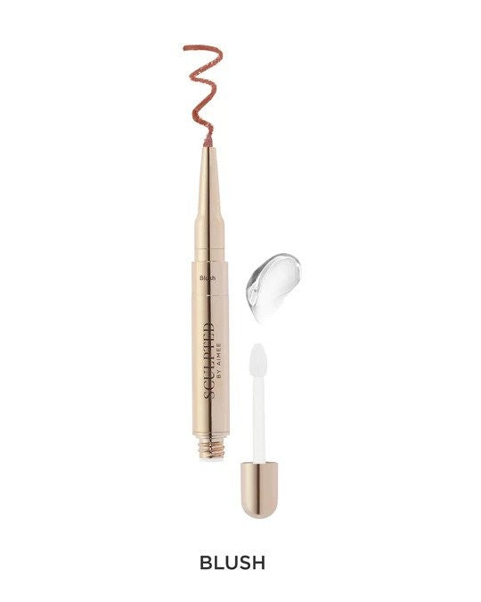 Sculpted by Aimee Line & Shine - Lipliner & Gloss Duo Blush