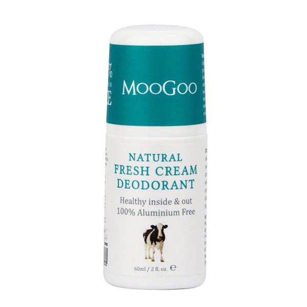 Moogoo Natural Fresh Cream Deodorant Lemon Myrtle 115ml