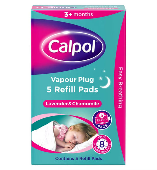 Calpol Vapour Plug 5 Refill Pads