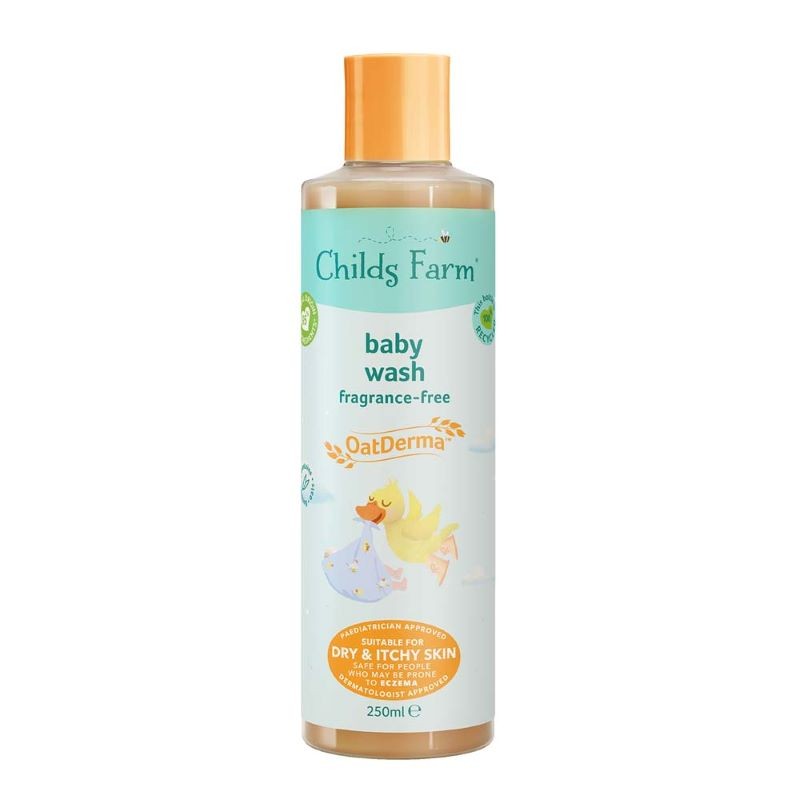 Childs Farm Oat derma Fragrance Free Baby Wash 250ml