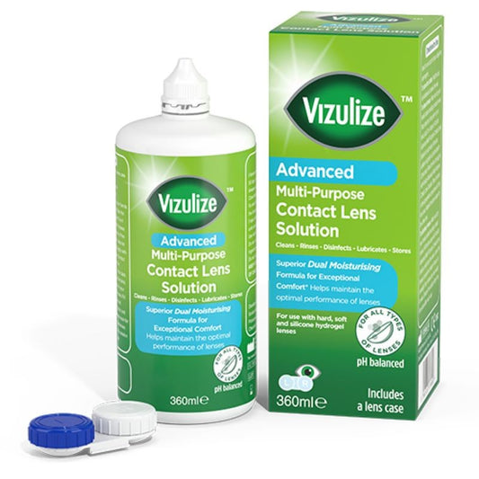 Vizulize Advanced Multi Purpose Contact Lens Solution