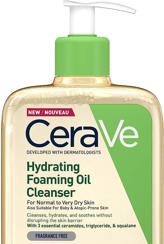 CeraVe Hydrating Foaming Oil Cleanser