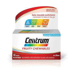 Centrum Fruity Chewables 30 Multivitamin Tablets