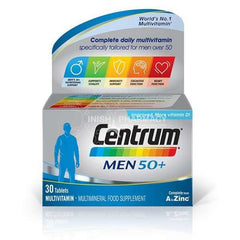 Centrum Men 50+ 30 Multivitamin Tablets