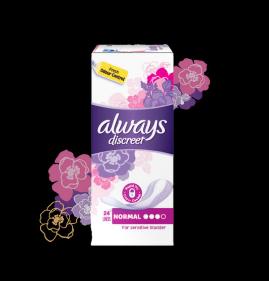 Always Discreet Nornal Liners