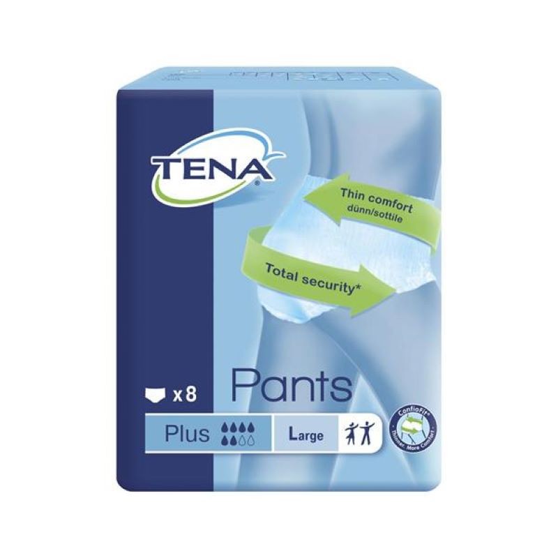 Tena Plus Pants Large x 8