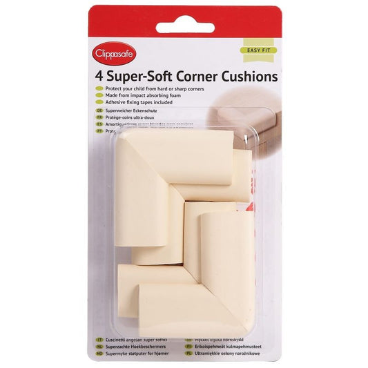 Clippasafe 4 Super Soft Corner Cushions
