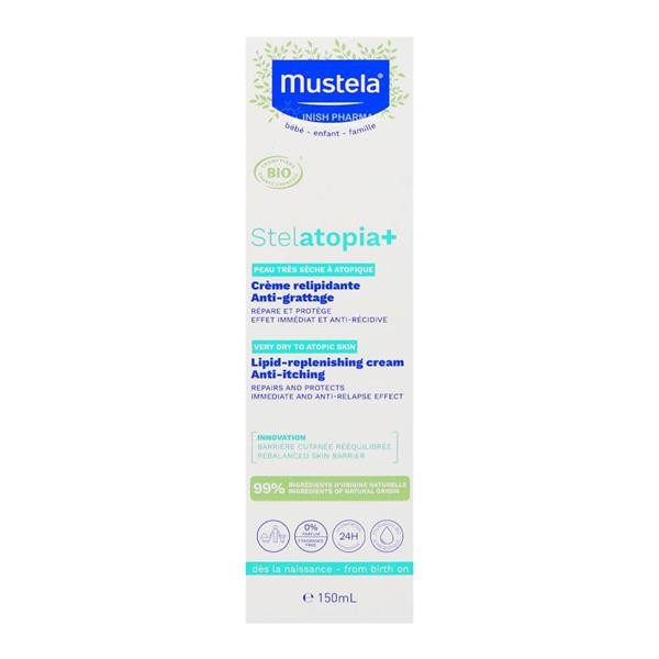 Mustela Stelatopia Lipid Replenishing Cream 150ml