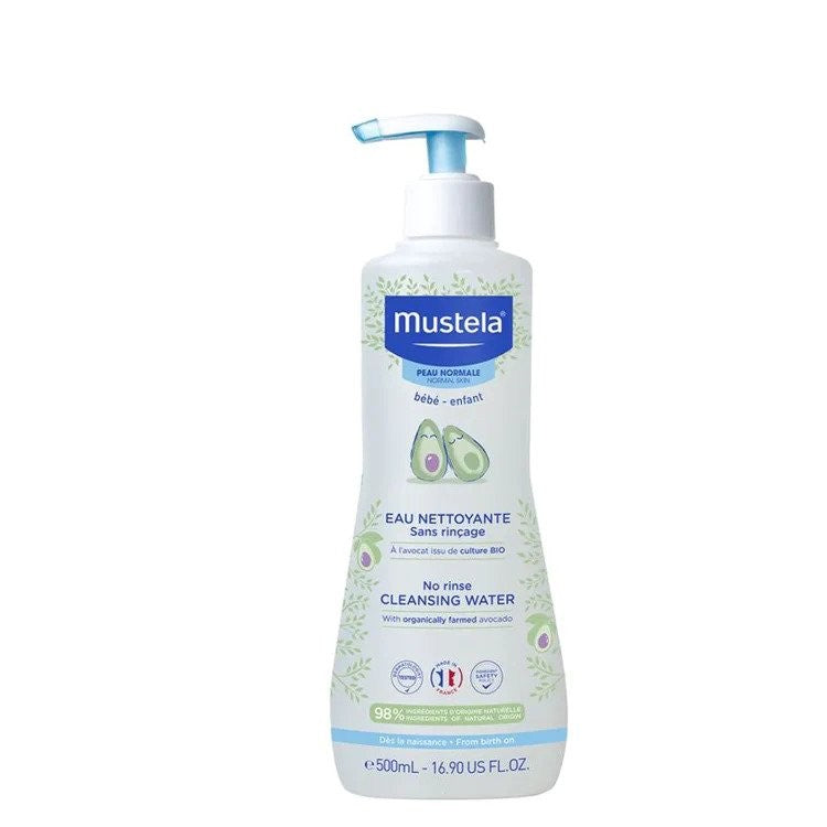 MUSTELA NO RINSE CLEANSING WATER 500ML