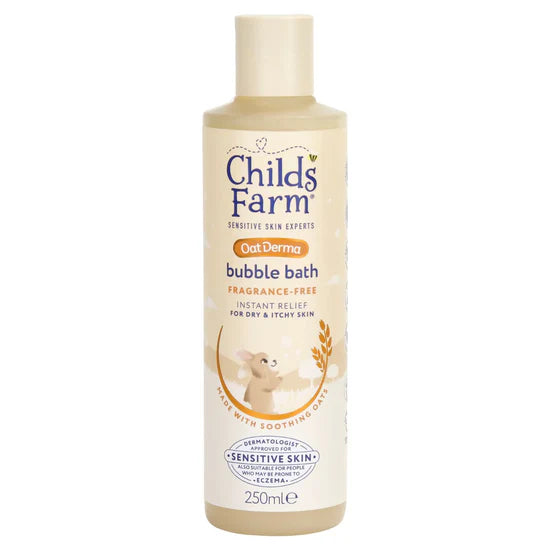 Childs Farm Oatderma Bubble Bath Fragrance Free