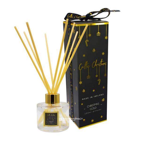 Celtic Candles Christmas Gold Diffuser
