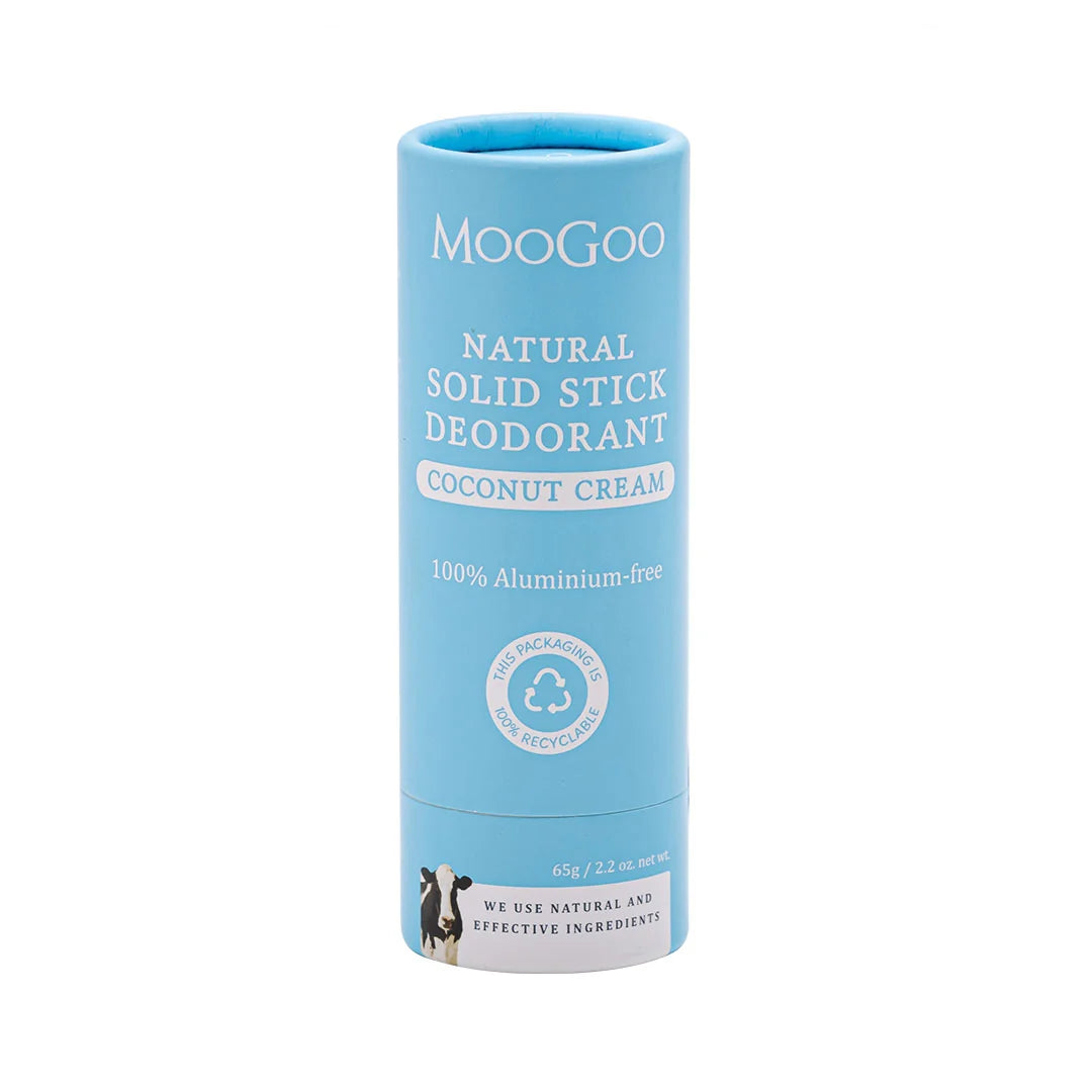 Moogoo Natural Solid Stick Deodrant Coconut Cream