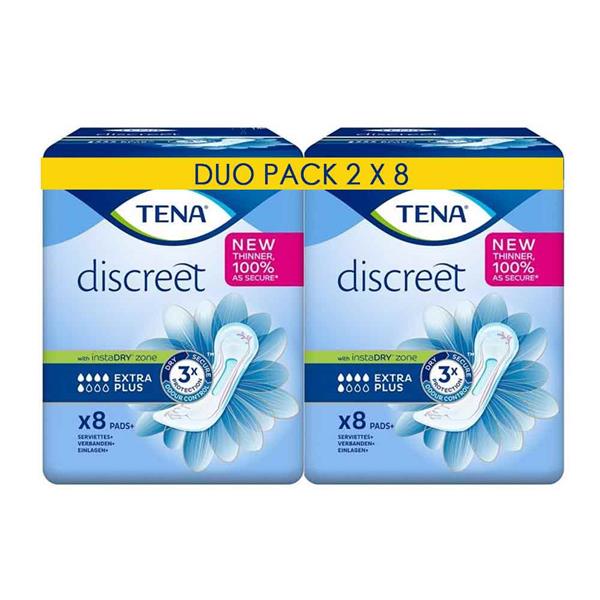 Tena Discreet Extra Plus x 8