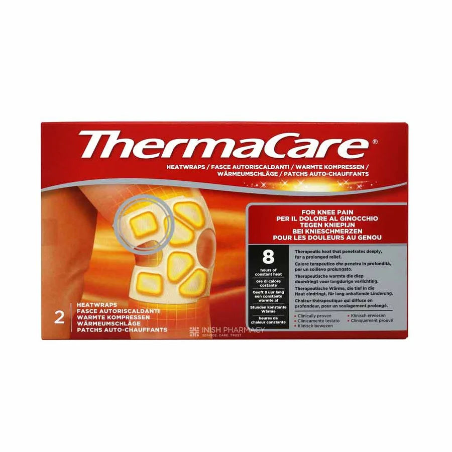 Thermacare Heatwraps For Knee Pain 2 Pack