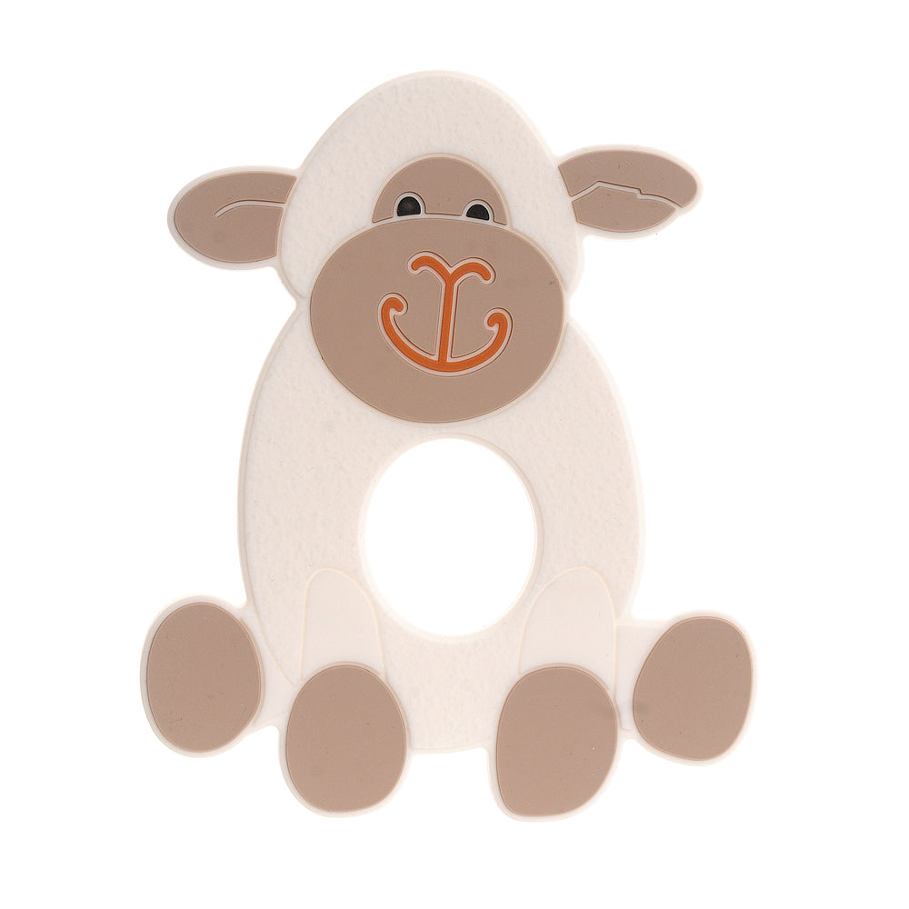 Ziggle Baby Teether Sheep