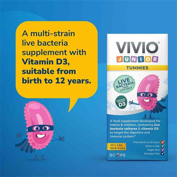 Vivio Junior Tummies Bifibaby Drops