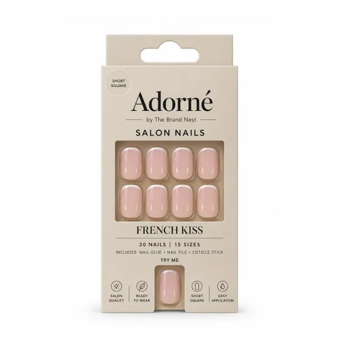Adore Salon Nails French Kiss