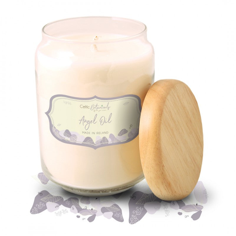 Celtic Candles Large Pop Jar Angel Oil