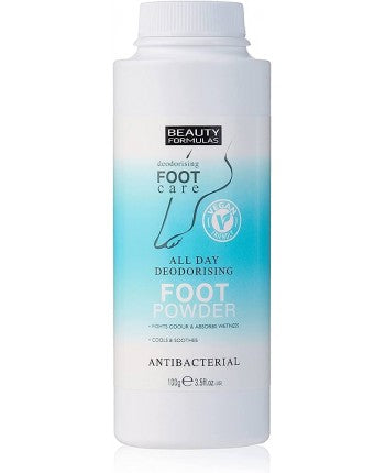 beauty formulas foot powder